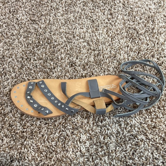 Womens Charles by Charles David Steeler Gladiator Sandals, Gray size 9.5 - Picture 8 of 8